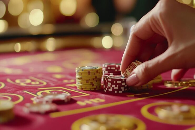 nara 4d slot games and live casino interface